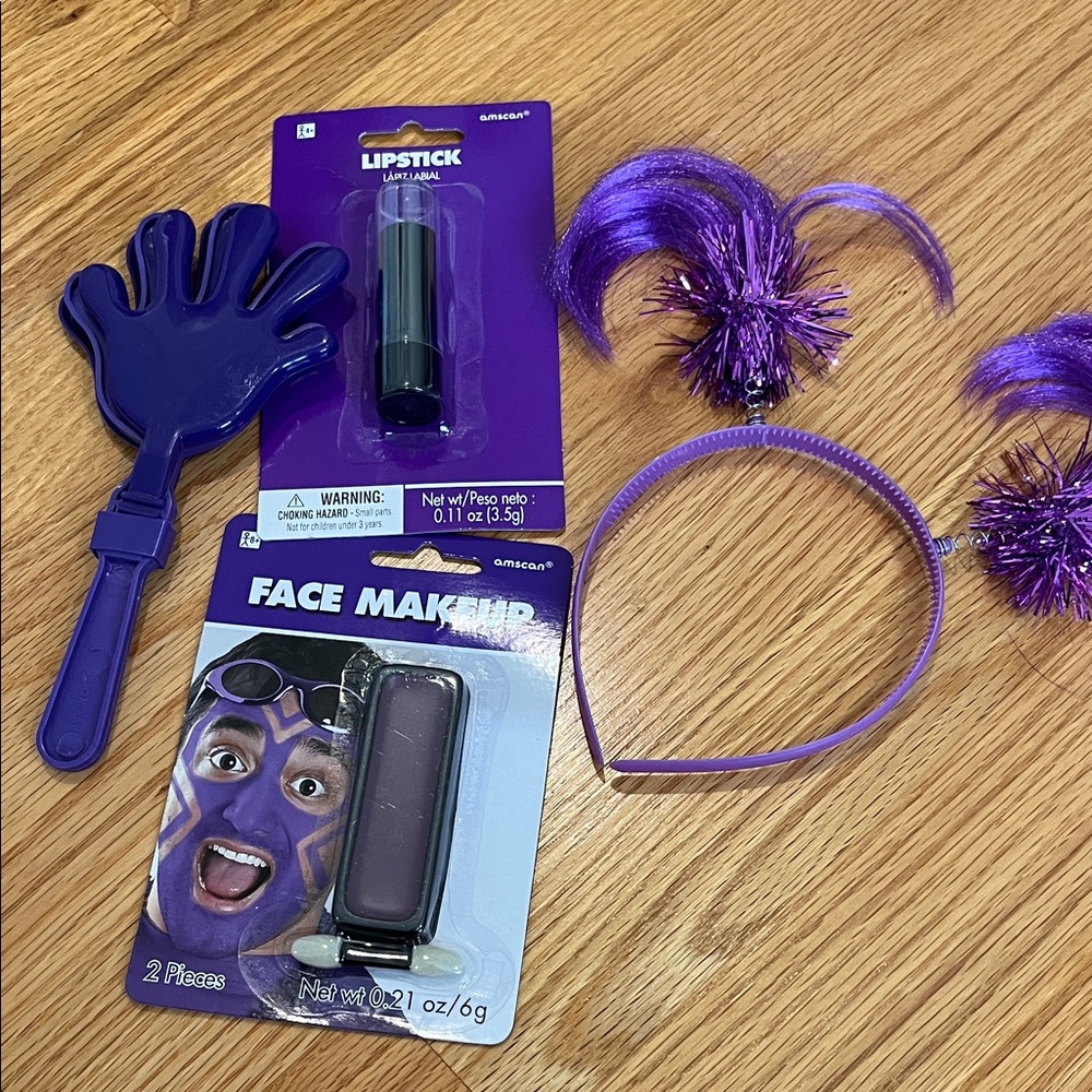 Amscan Purple Party Accessories Set